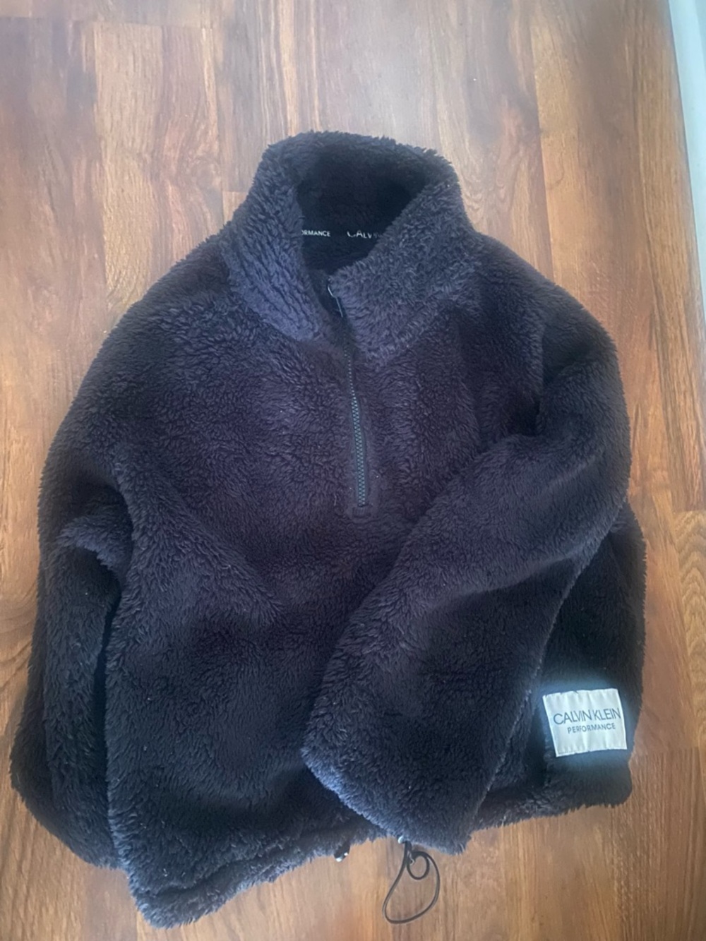 Calvin Klein Black Fleece Jacket